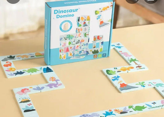 Dominó Dinosaurio Automático – Juego Didáctico de Coordinación y Creatividad