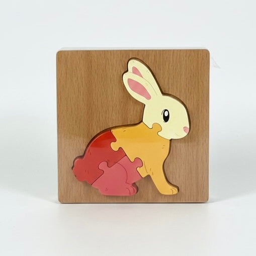 Pequepuzzle: Aprendo Jugando" Rompecabezas de Madera con Encantadores Diseños