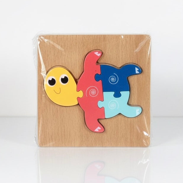 Pequepuzzle: Aprendo Jugando" Rompecabezas de Madera con Encantadores Diseños