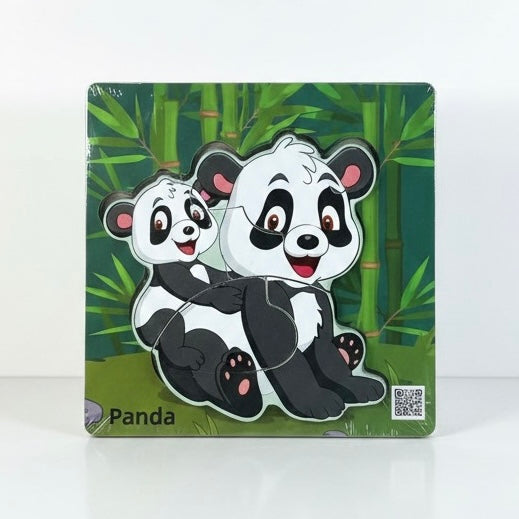 Pequepuzzle: Aprendo Jugando" Rompecabezas de Madera con Encantadores Diseños
