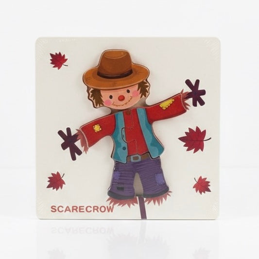Pequepuzzle: Aprendo Jugando" Rompecabezas de Madera con Encantadores Diseños