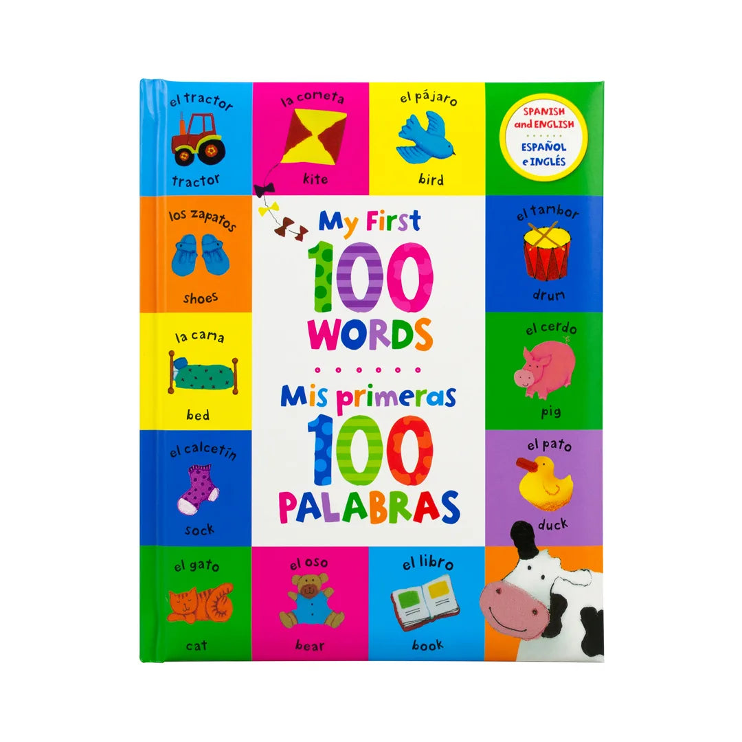 Libro Mis Primeras 100 Palabras – Libro bilingüe Español e Inglés