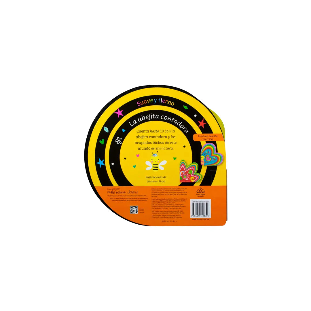 Libro La Abejita Contadora – Libro infantil con relieves