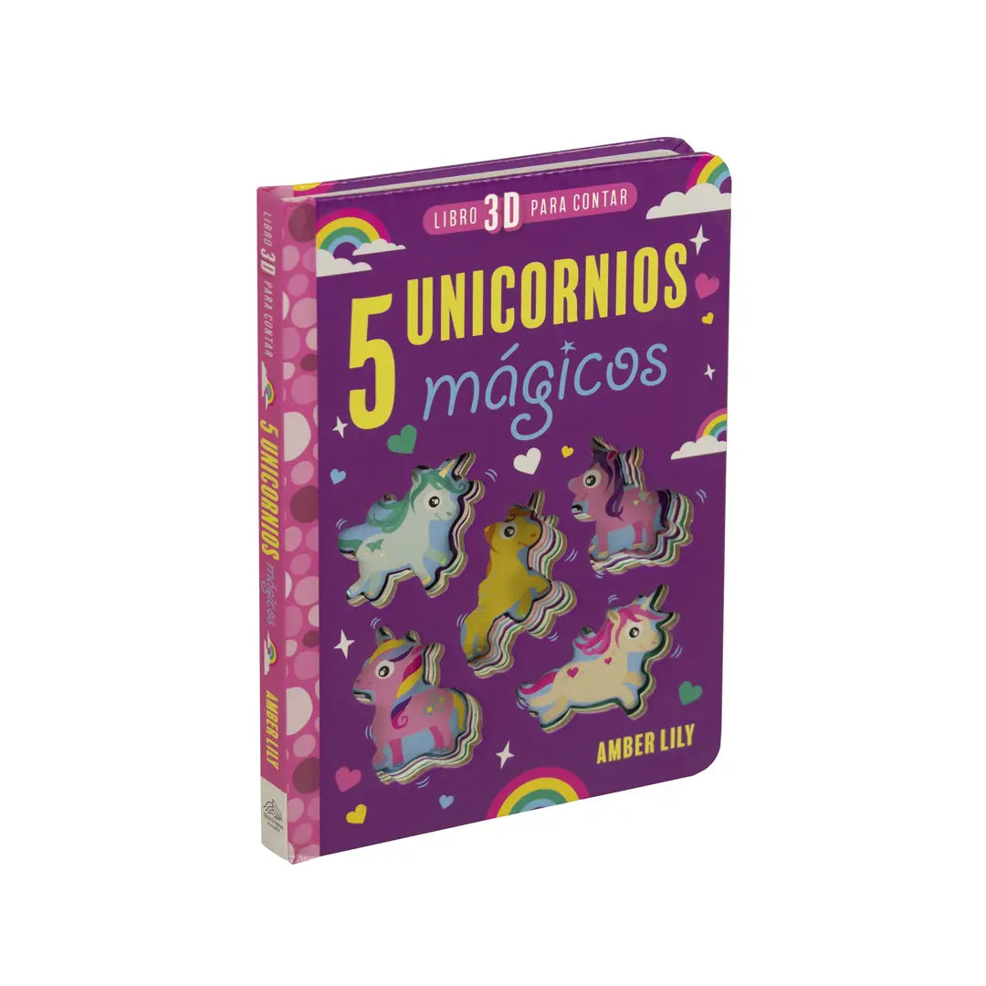 Libro 3-D para contar: 1. Animales ruidosos. 2. Dinosaurios rugientes. 3. Unicaornios mágicosales divertidos. 2. Animales de la granja (Copia)