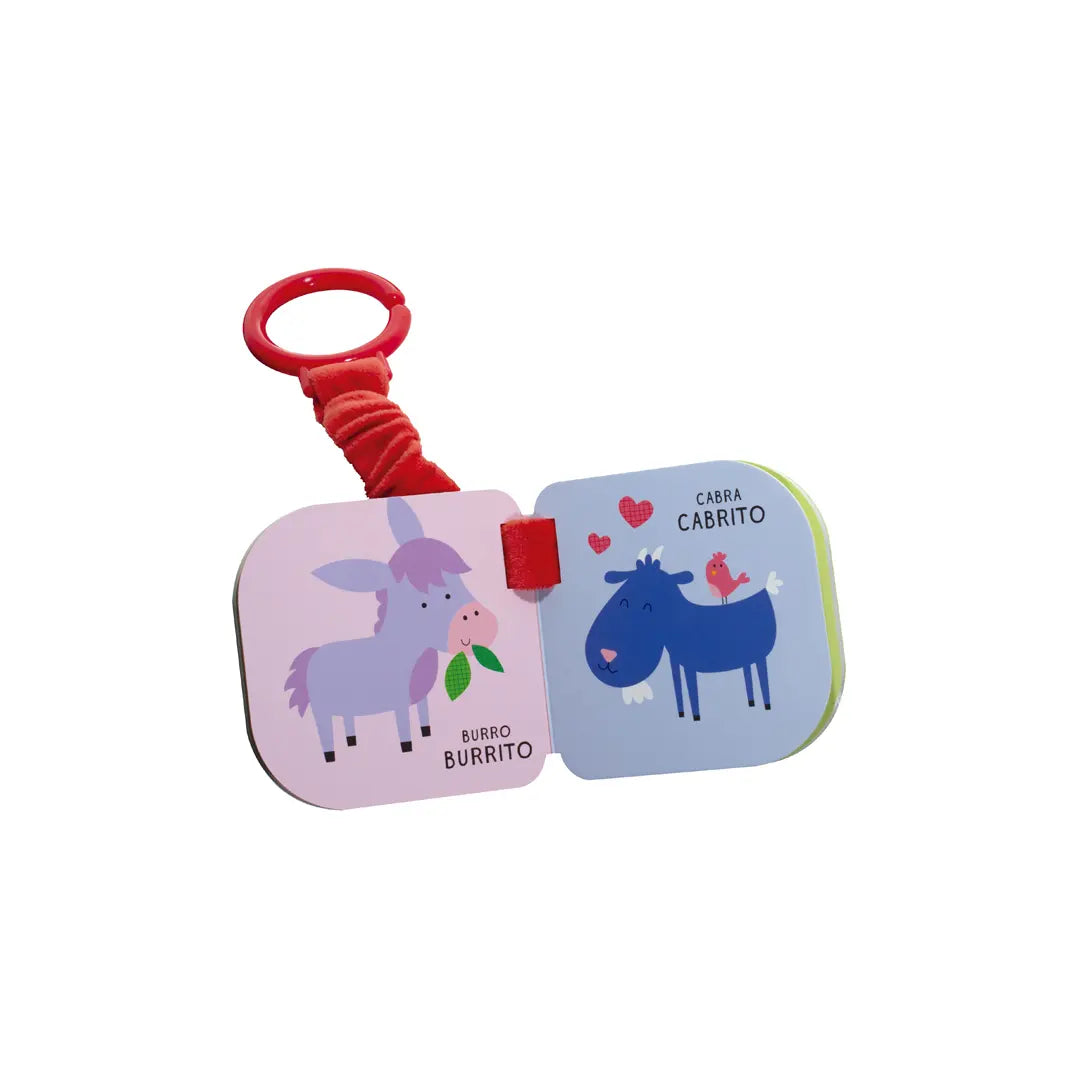 Mini Libro Toca y siente: Librito para carriola buenas noches