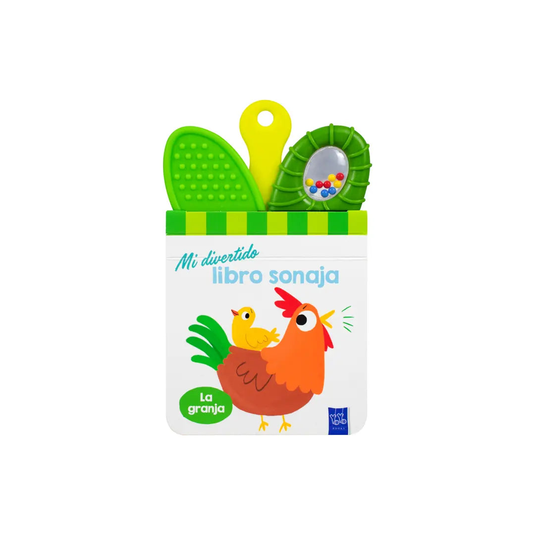 Libro Sonaja: 1. Mis amigos animales. 2. La granja. 3. los colores
