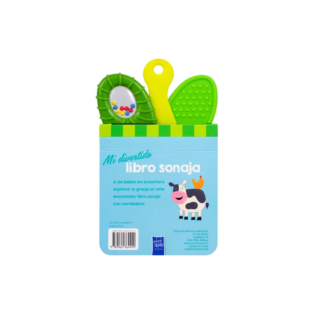 Libro Sonaja: 1. Mis amigos animales. 2. La granja. 3. los colores