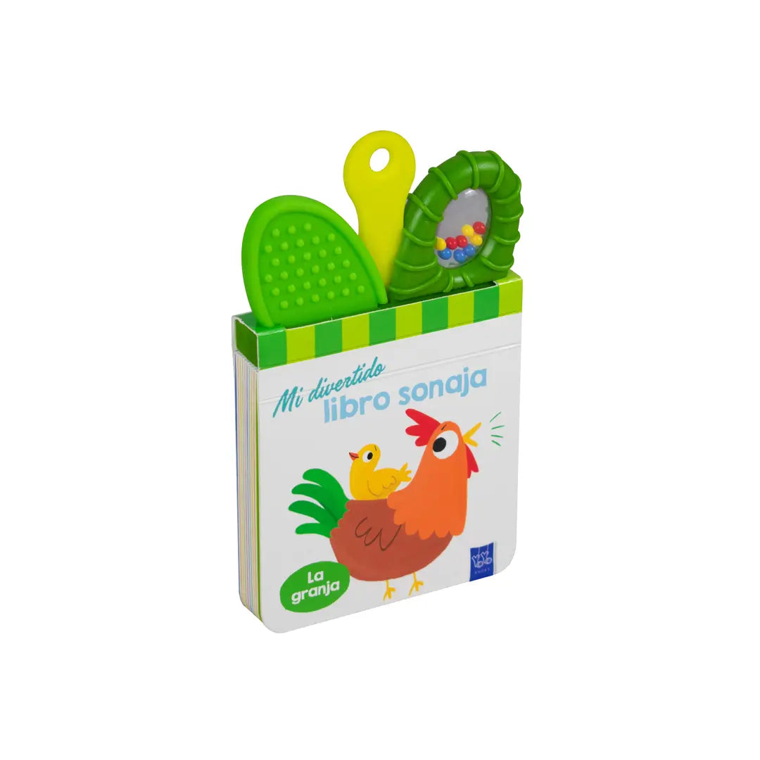 Libro Sonaja: 1. Mis amigos animales. 2. La granja. 3. los colores