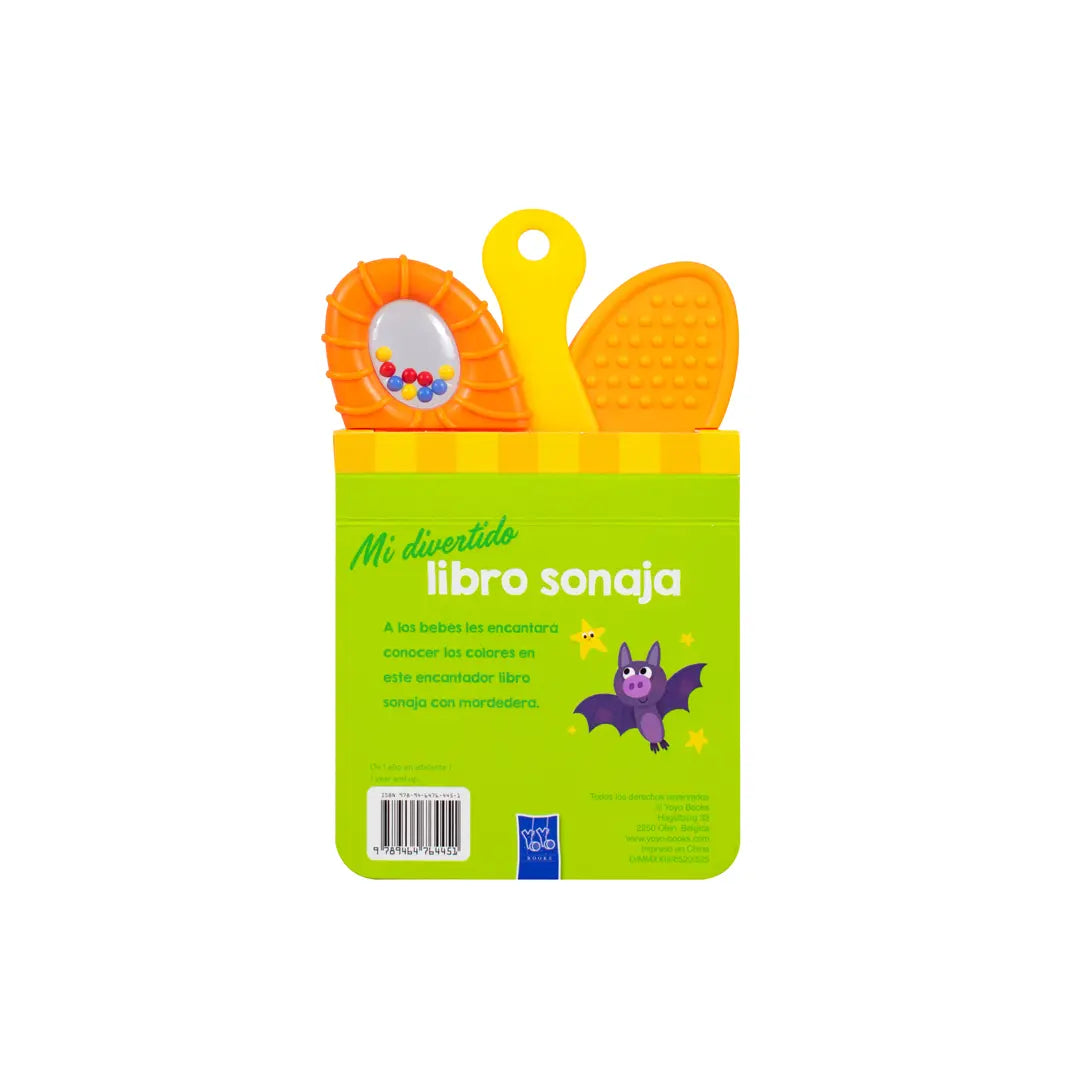 Libro Sonaja: 1. Mis amigos animales. 2. La granja. 3. los colores