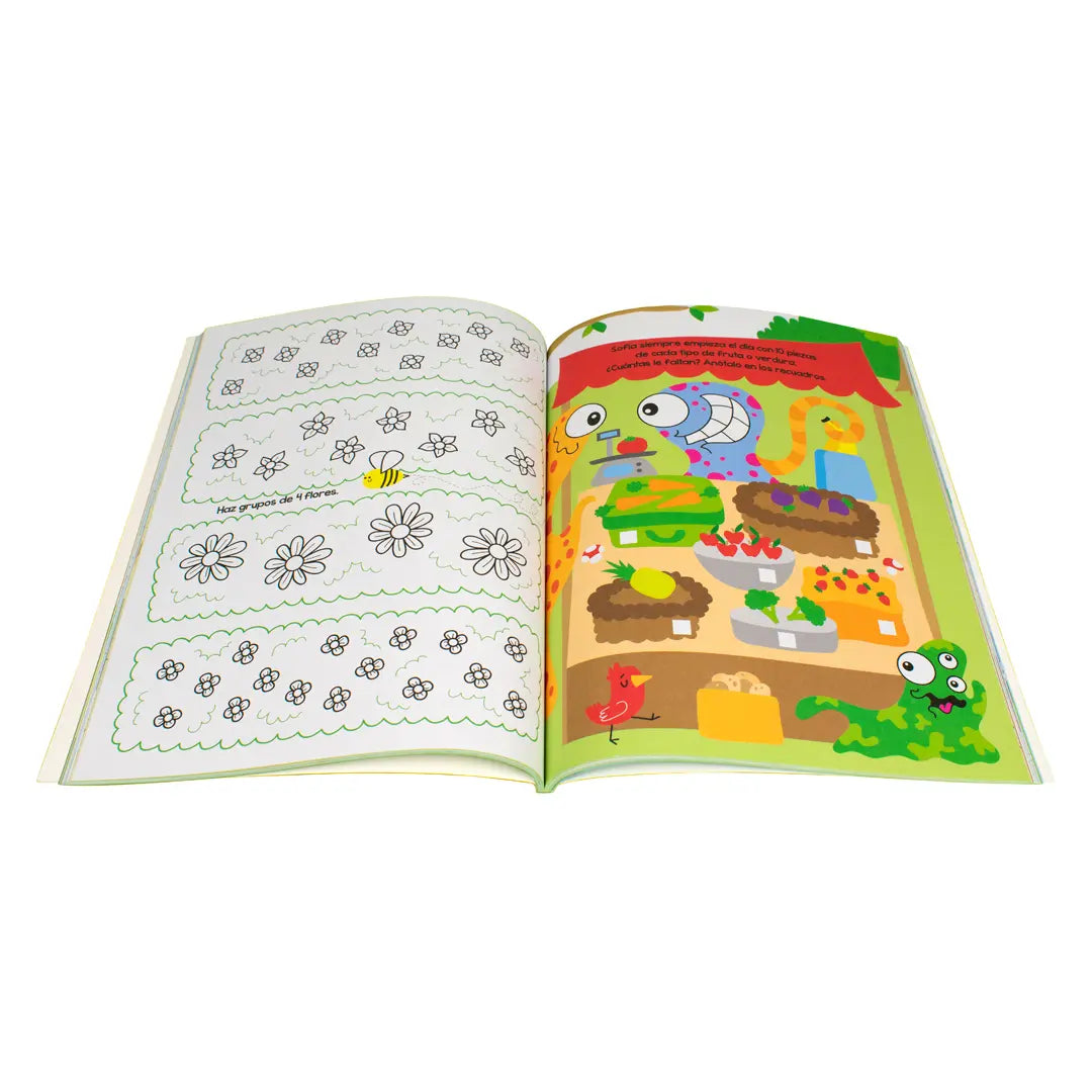 Libro 100 divertidas actividdes 4 o 5 años