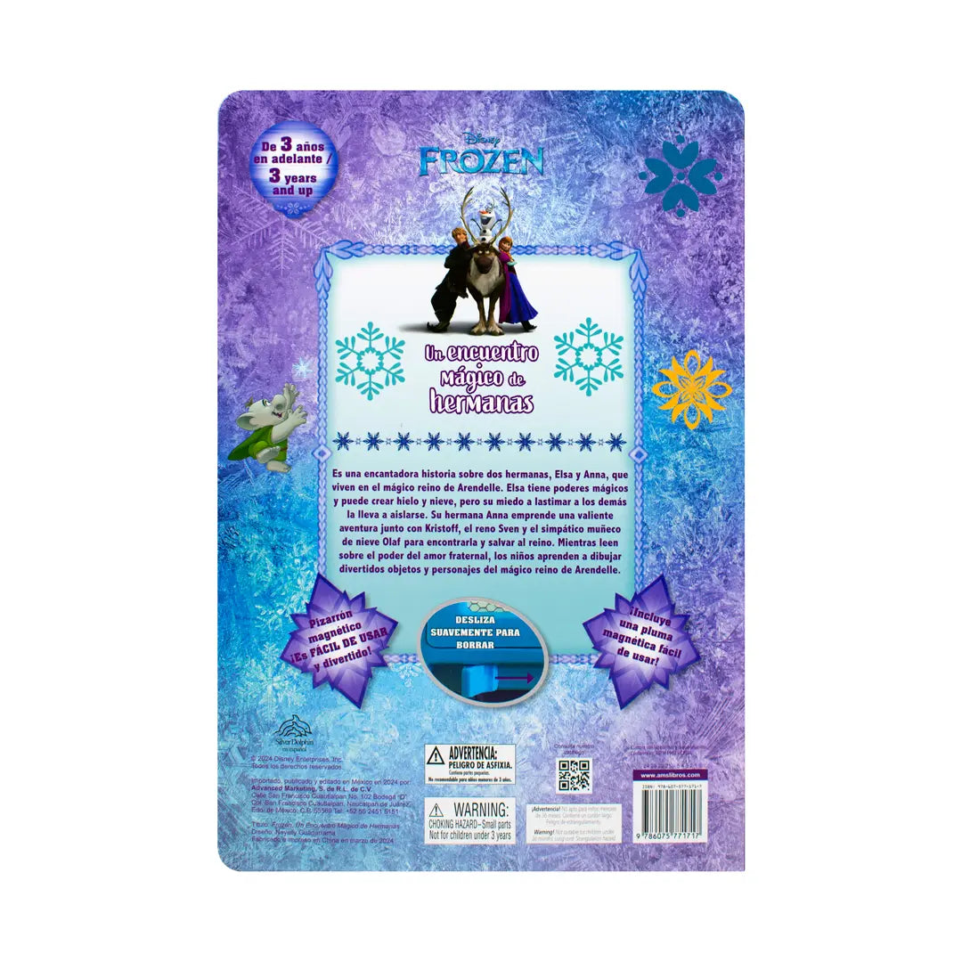 Libro con Pizarrón Magnético: Disney-> Toy story 4 y/o Frozen