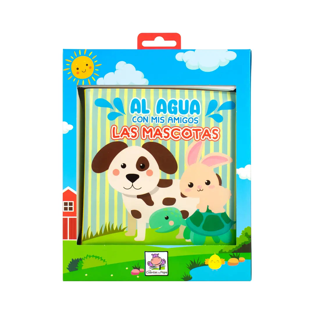 Libro al agua con mis amigos del mar y/o mis amigos mascotas