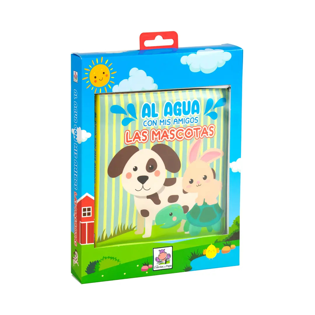 Libro al agua con mis amigos del mar y/o mis amigos mascotas