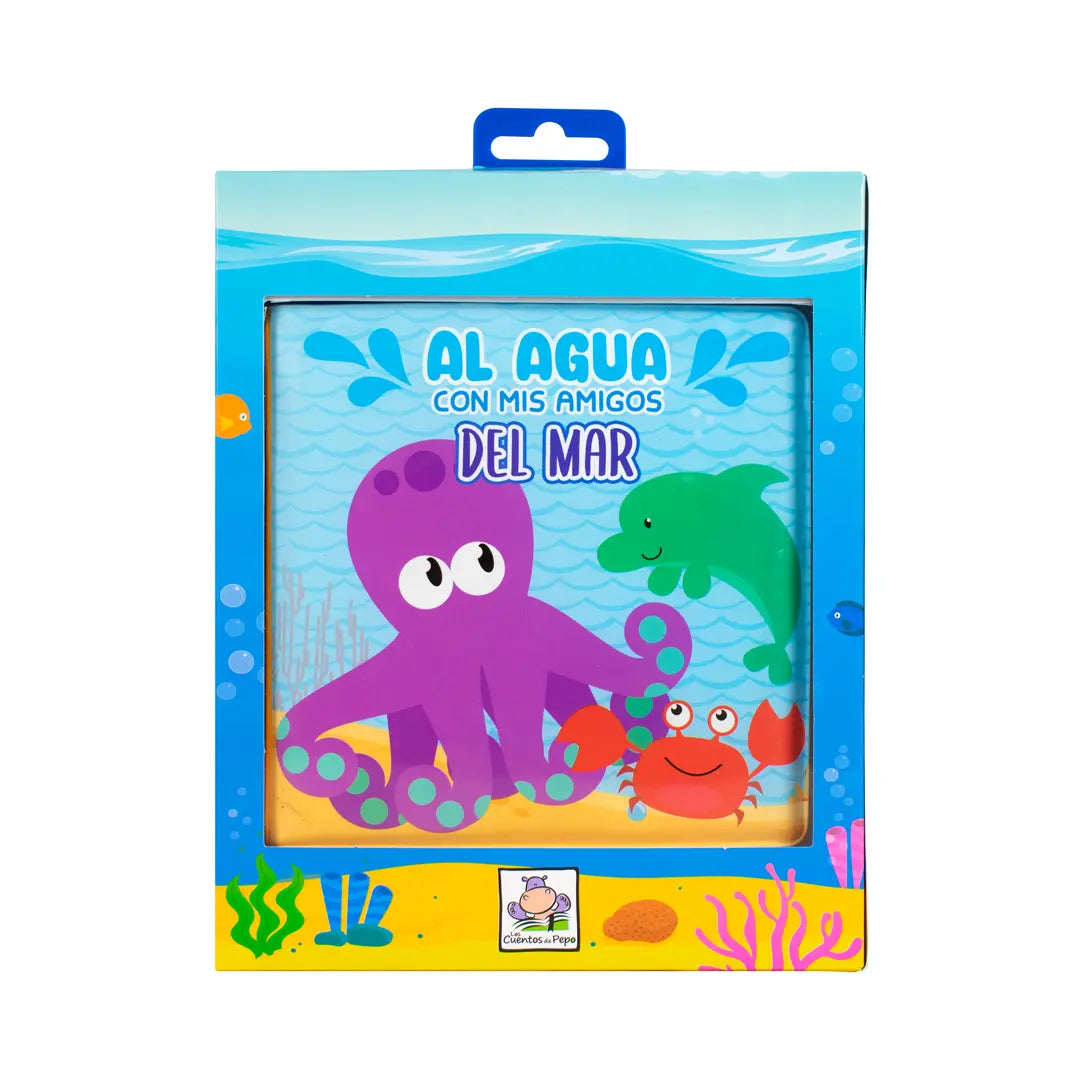 Libro al agua con mis amigos del mar y/o mis amigos mascotas