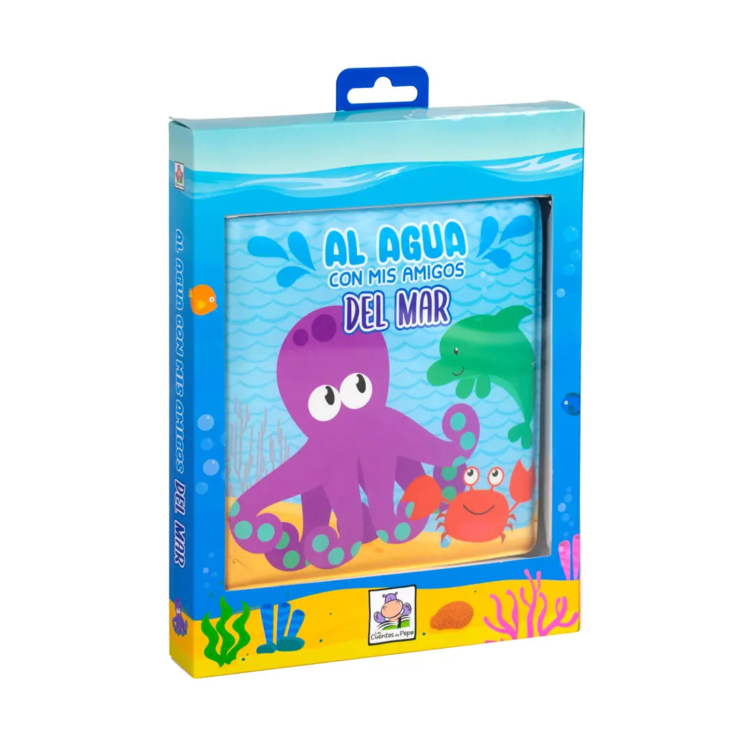 Libro al agua con mis amigos del mar y/o mis amigos mascotas
