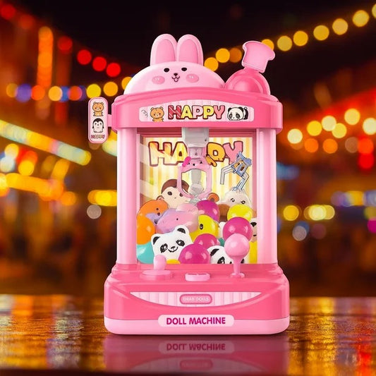 Máquina de Garra Conejito – Juego Interactivo con Luces, Sonido y Peluches