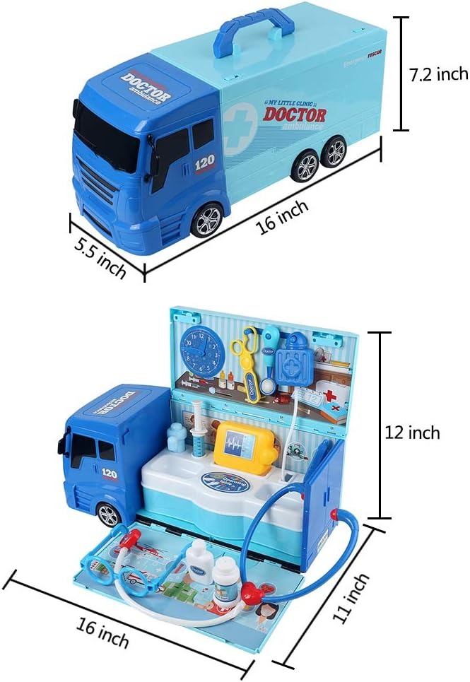Camión Doctor Ambulancia 2 en 1 – Clínica Móvil Didáctica