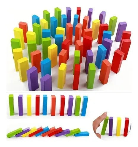 Jenga Artesanal Clásico – Juego de Destreza y Coordinación de Madera