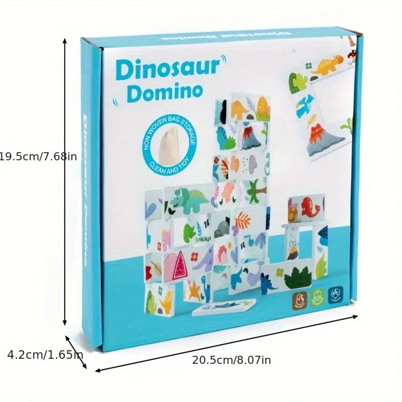 Dominó Dinosaurio Automático – Juego Didáctico de Coordinación y Creatividad