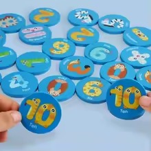 Memorama Didáctico Montessori – Números o Transporte para Aprender Jugando