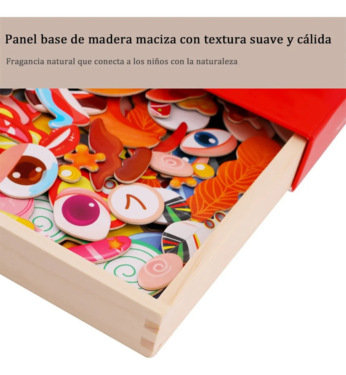 Set Magnético 77 Piezas – Juego de Roles y Vestir Creativo