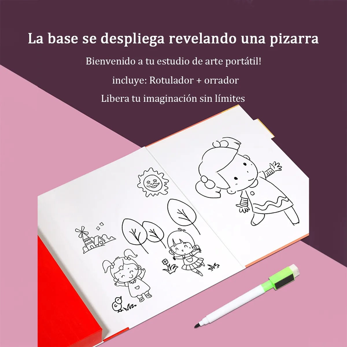 Set Magnético Muñeca Fashion – Juego de Vestir y Creatividad