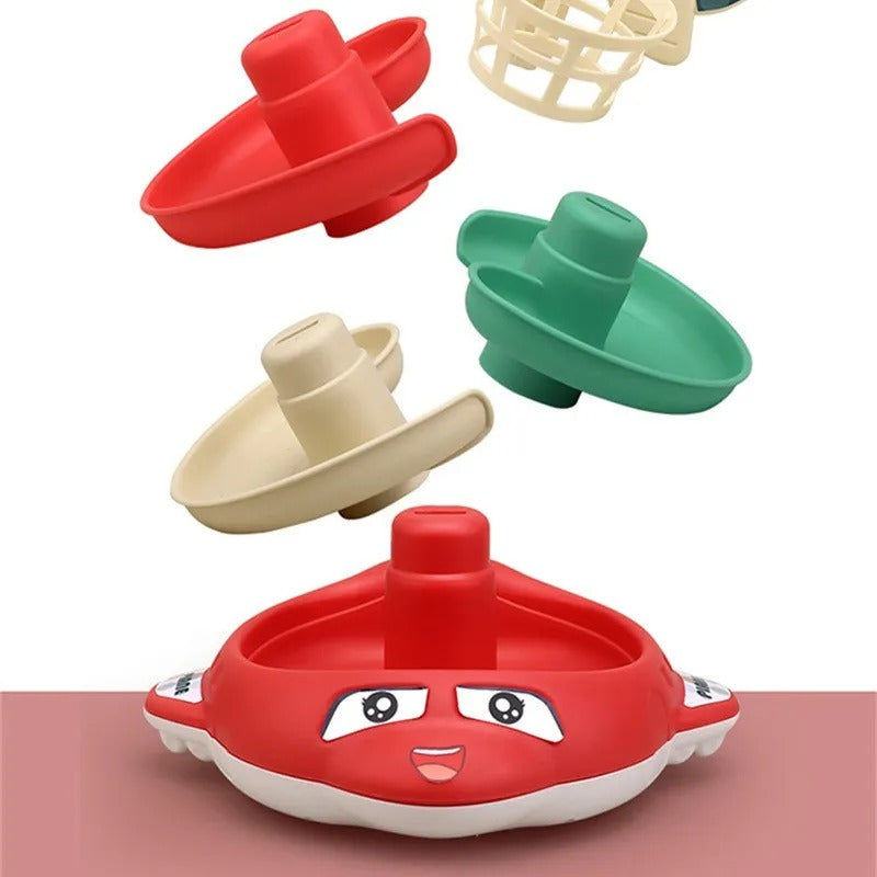 Juego de Encestar con Rieles – Juguete Didáctico de Precisión