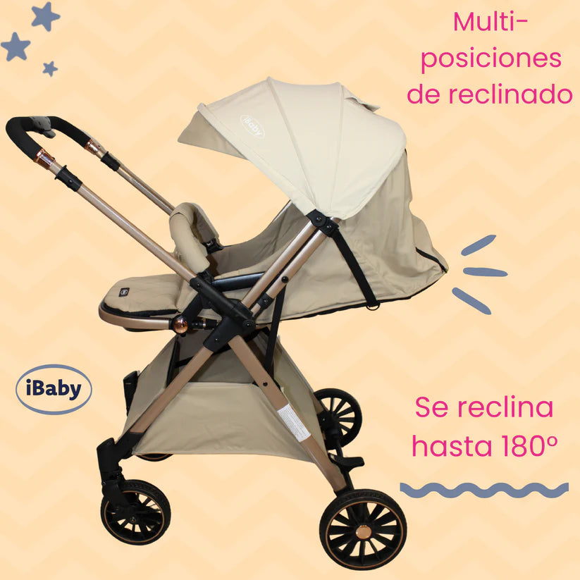 Carriola Tremiti Reversible iBaby – Plegado One Touch