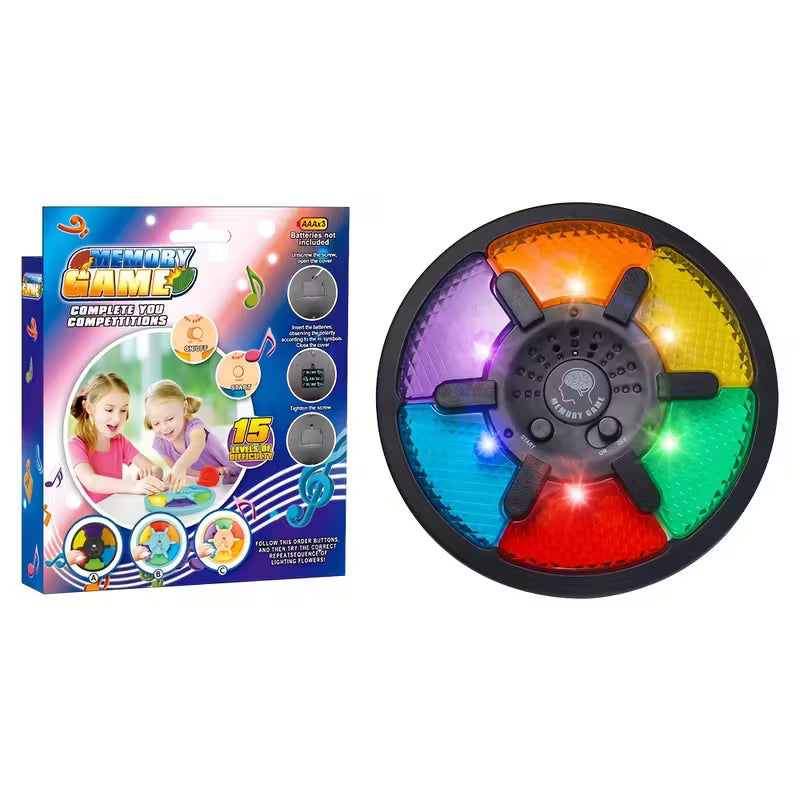 🧠 Reto Luminoso de Memoria Wanju – Juego Sensorial Interactivo
