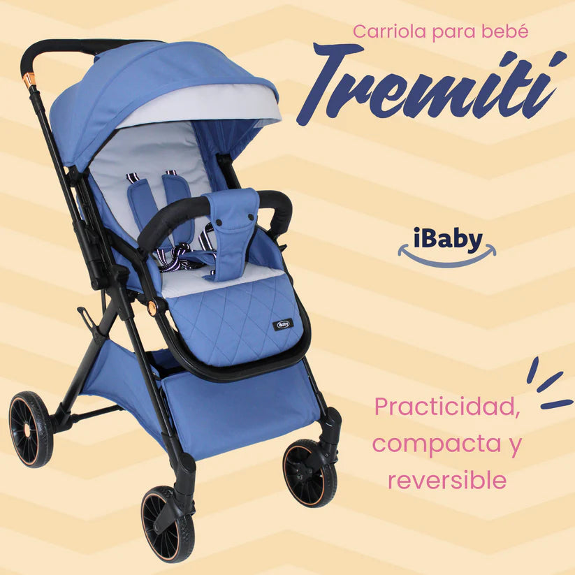Carriola Tremiti Reversible iBaby – Plegado One Touch