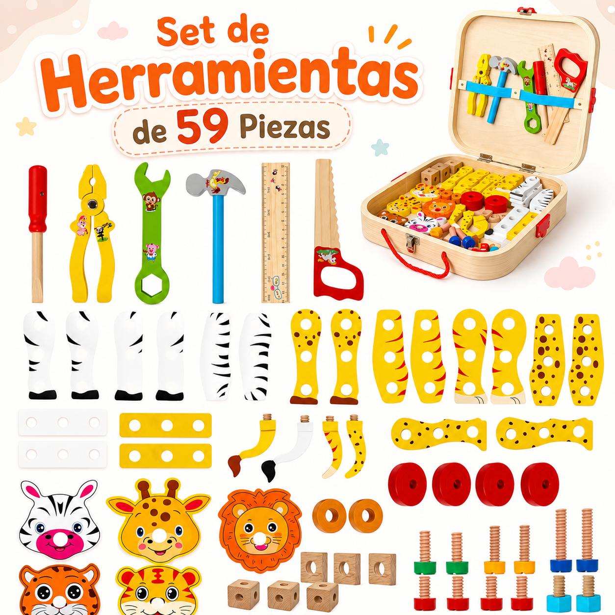 Caja de Herramientas – Arma tus Animalitos didácticos