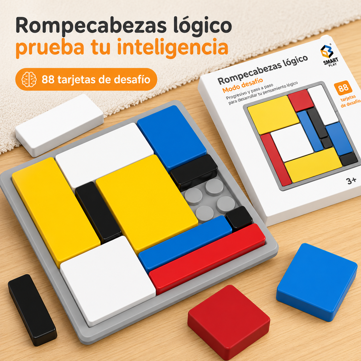 Tetris de Madera – Rompecabezas y desafío lógico