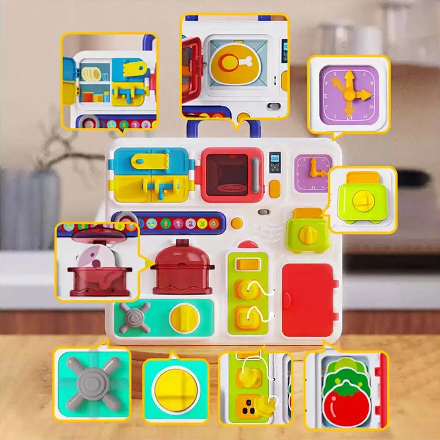 Cocina Didáctica Infantil Montessori – Juego de Rol Creativo