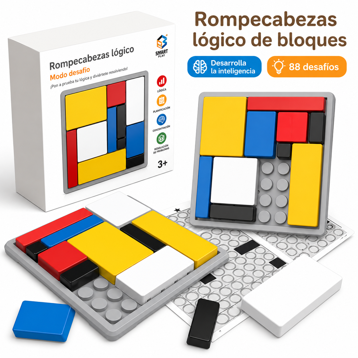 Tetris de Madera – Rompecabezas y desafío lógico