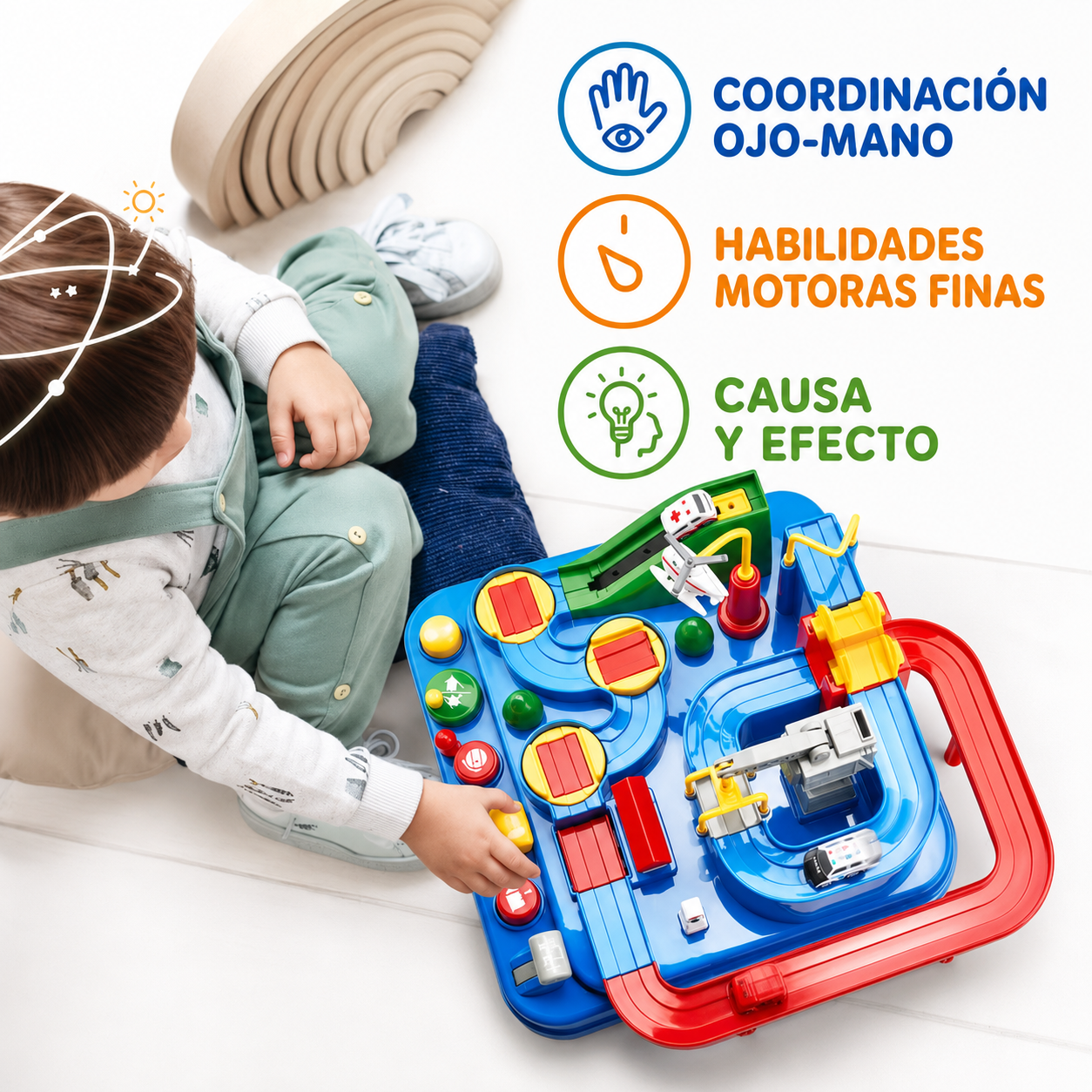 Pista de Carros – Rampa de carreras para niños