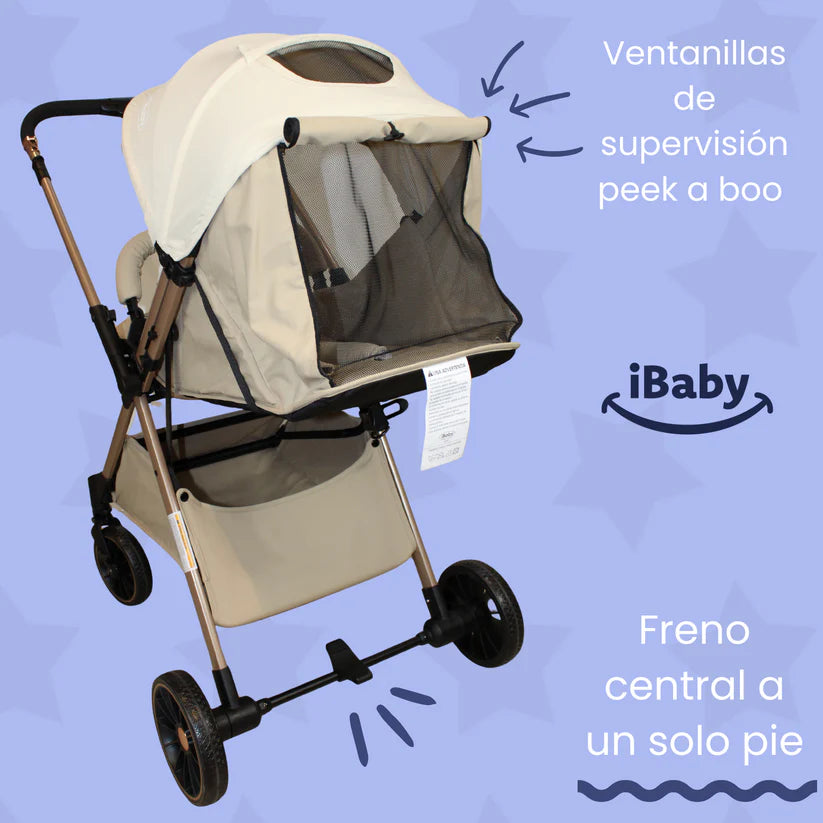 Carriola Tremiti Reversible iBaby – Plegado One Touch
