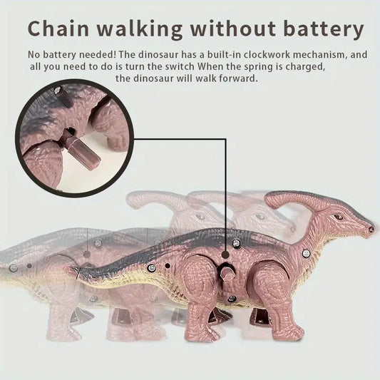"DinoMóviles" - Set de 4 Dinosaurios con Caminata Automática